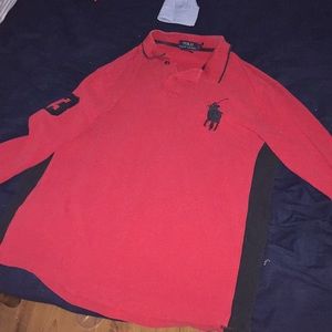 Polo Ralph Lauren red polo shirt